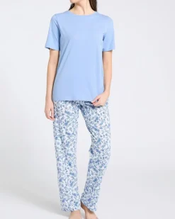 Knit Straight Leg Pyjama Set