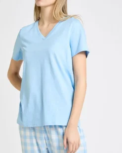 Knit Woven Pyjama Set