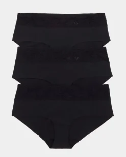 Lace No VPL Shorts - Pack Of 3