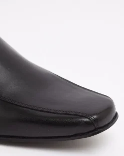 Leather Slip-On Shoes
