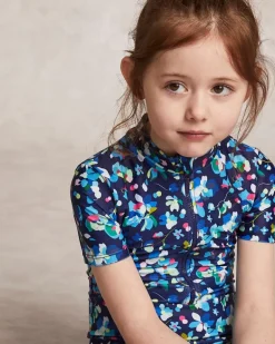 Leigh Tucker Willow Shiv Short Sleeve Swimsuit (3-14 Years)