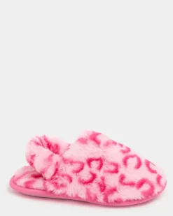 Leopard Fur Slider (Size 8-5)