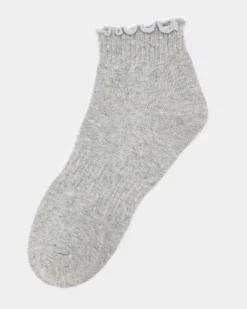 Lettuce Edge Quarter Length Socks - Pack Of 3