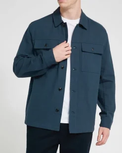 Linen Blend Overshirt