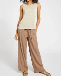 Linen Look Vest