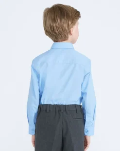 Long-Sleeved Easy Iron Shirt - Pack Of 3 - (4-16 Years)