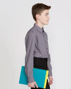 Long-Sleeved Non Iron Shirt - Pack of 3 - (4-16 Years)