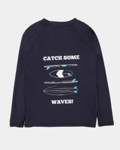 Long-Sleeved Rash Guard (2-14 Years)