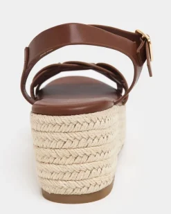 Looped Band Platform Sandals