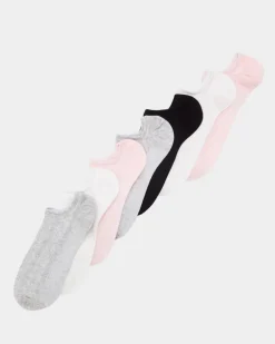 Low Rise Invisible Trainer Socks - Pack Of 7