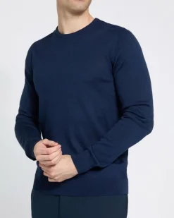 Merino Blend Crew Neck Jumper