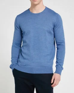 Merino Blend Crew Neck Jumper