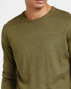 Merino Blend Crew Neck Jumper