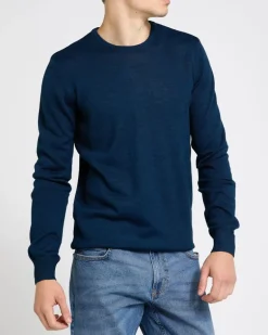 Merino Blend Crew Neck Jumper