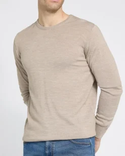 Merino Blend Crew Neck Jumper