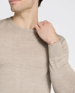 Merino Blend Crew Neck Jumper