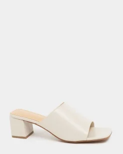 Mid Heel Mule
