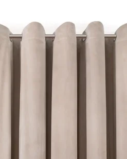 Mink Sapphire Curtains