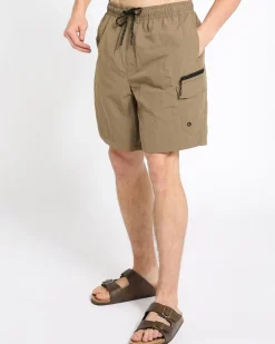 Nylon Cargo Quick Dry Swim Shorts
