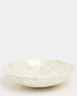 Paul Costelloe Living Bamboo And Capiz Bowl