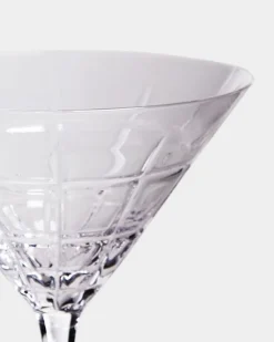 Paul Costelloe Living Cut Martini Glass