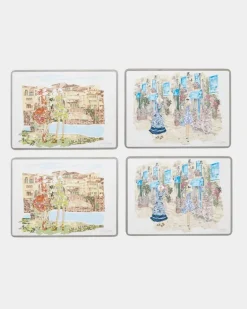Paul Costelloe Living Lady Placemats - Pack Of 4