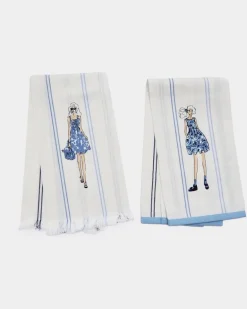 Paul Costelloe Living Lady Tea Towel