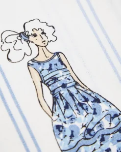 Paul Costelloe Living Lady Tea Towel