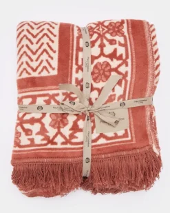 Paul Costelloe Living Laurel Throw With Fringe