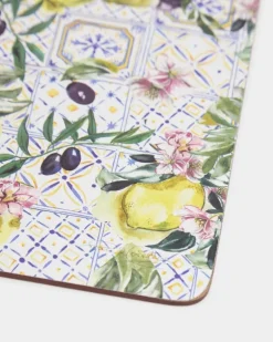 Paul Costelloe Living Lemon Placemats - Set Of 4