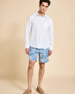 Paul Costelloe Living Men Printed Swim Shorts