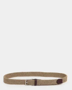 Paul Costelloe Living Men Textured Webbing Belt