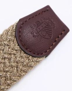 Paul Costelloe Living Men Textured Webbing Belt