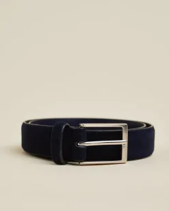 Paul Costelloe Living Reversible Suede Leather Belt