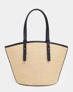Paul Costelloe Living Studio Black Beach Bag