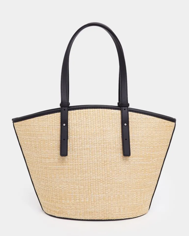 Paul Costelloe Living Studio Black Beach Bag