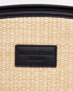 Paul Costelloe Living Studio Black Beach Bag