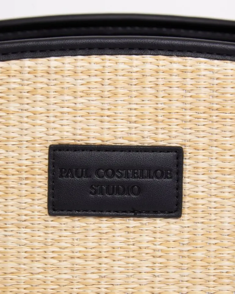 Paul Costelloe Living Studio Black Beach Bag
