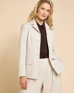 Paul Costelloe Living Studio Stone Textured Jacket
