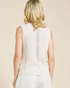Paul Costelloe Living Studio Stone Polly Vest