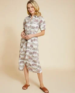 Paul Costelloe Living Studio SS25 Print Dress