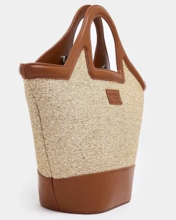 Paul Costelloe Living Studio Brown Beach Bag