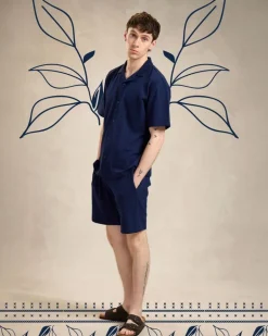Paul Galvin Textured Shorts
