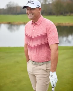 Pádraig Harrington Chest Print Polo Shirt