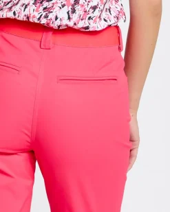 Pádraig Harrington Coral Cropped Golf Trousers