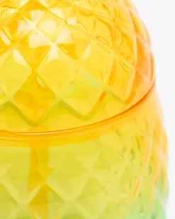 Pineapple With Straw Tumbler