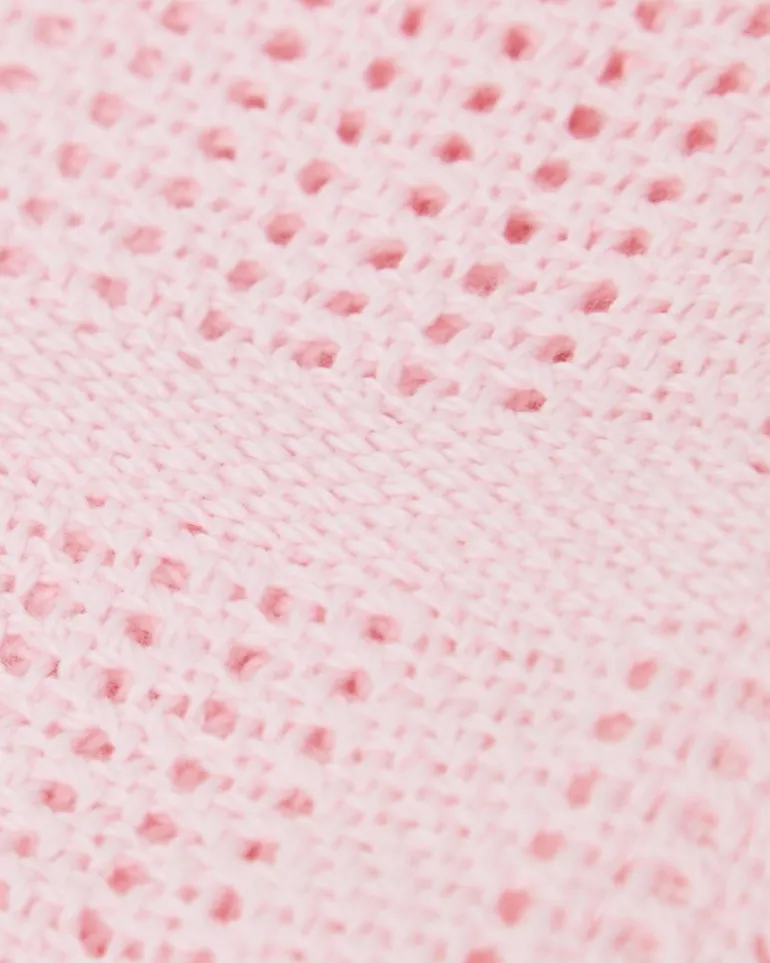 Pink Cellular Blanket