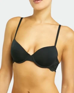 2Pk Lace Wing Underwired T-Shirt Bra
