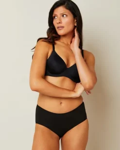 Plain Cotton Rich Midi Briefs - Pack of 5
