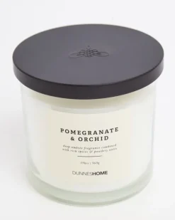 Pomegranate And Orchid Two-Wick Scented Candle